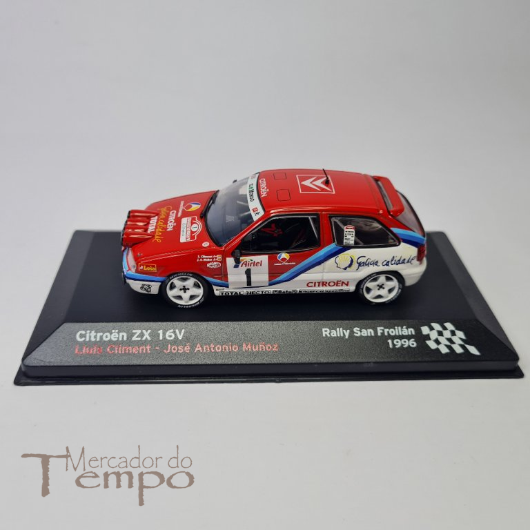 Miniatura 1/43 Altaya, Rally San Froilán 1996, Citroen ZX 16V #1