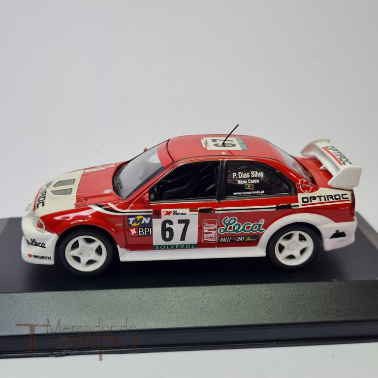 1/43 Altaya Rallye de Portugal / TAP, Mitsubishi Lancer EVO VI #67