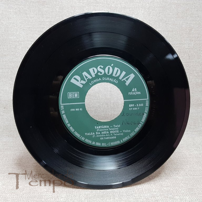 Disco 45 rpm Os Tártaros - Tartária - EPF 5.242 