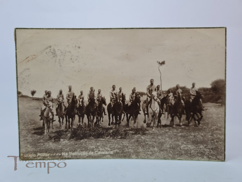 Postal Colégio Militar, Instrução de Cavalaria, 1932