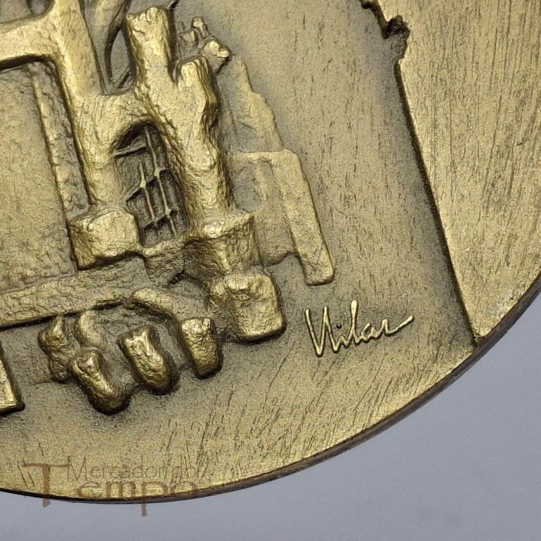 Medalha bronze - Regimento de Artilharia da Serra do Pilar, 1982