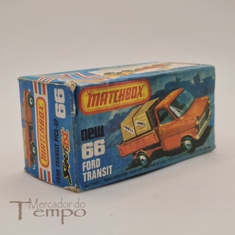 Matchbox Ford Transit #66 com caixa original 