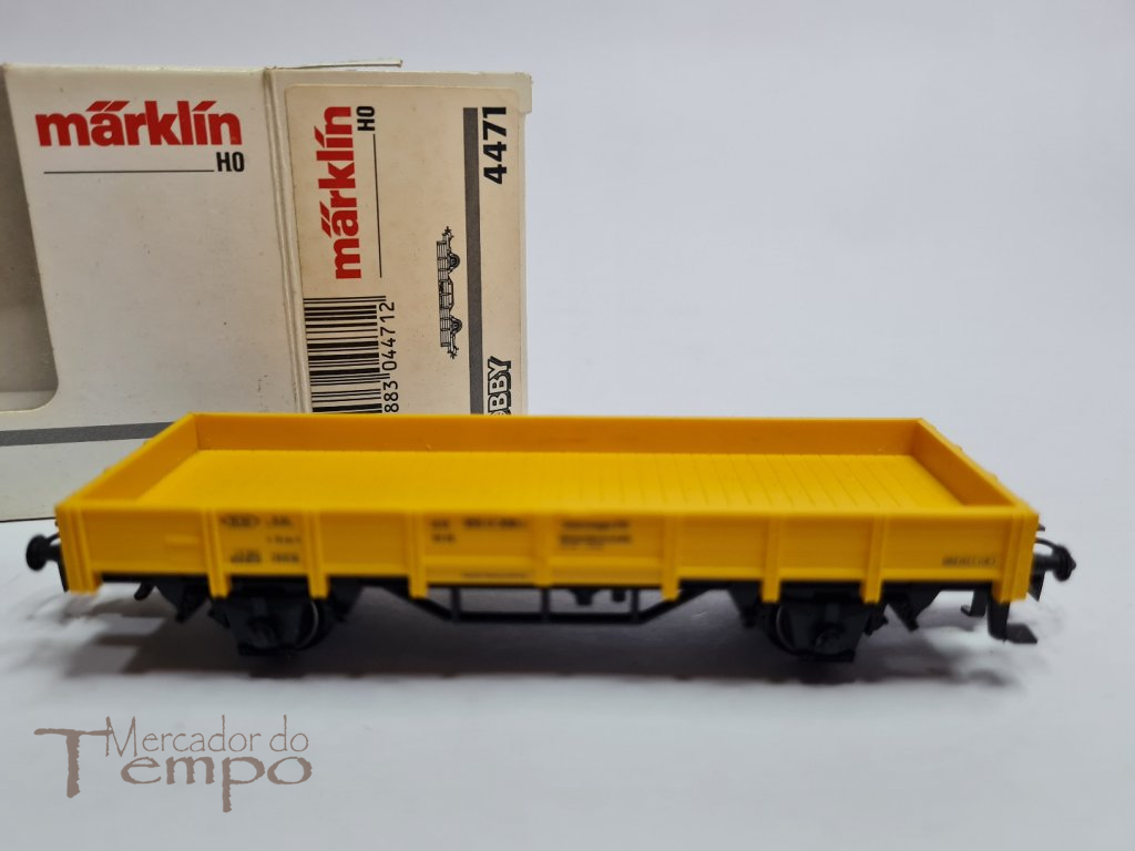 Comboios Marklin - Vagon amarelo transportador Ref.4471