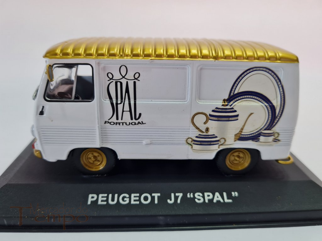 Miniatura 1/43 Altaya Peugeot J7  publicidade 
