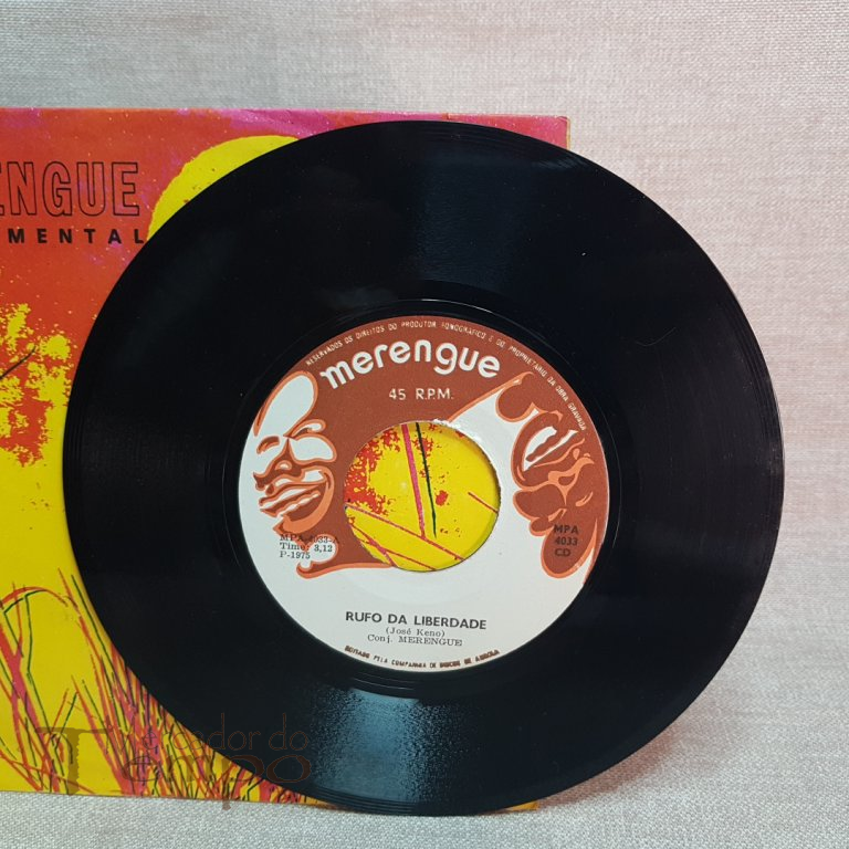 Disco 45 rpm Merengue instrumental MPA - 4033-CD