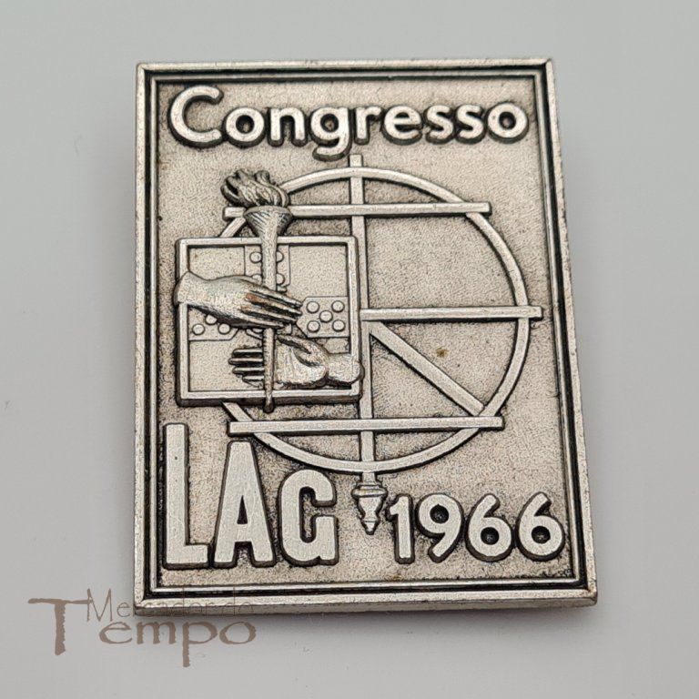 Mocidade Portuguesa Crachá do Congresso LAG Liga dos Antigos Graduados, 1966