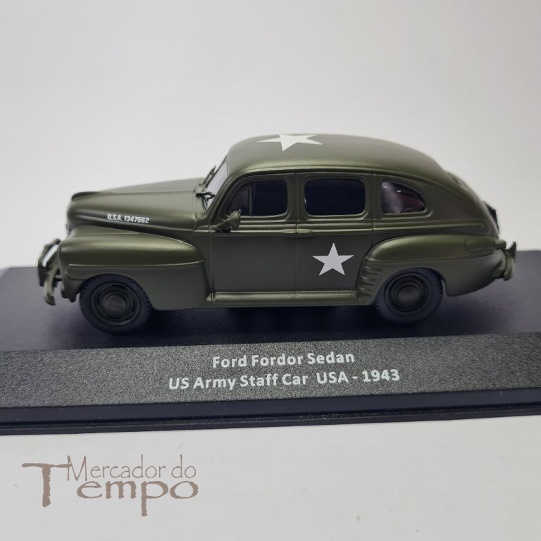 Miniatura 1/43 Militar Ford Fordor Sedan Us Army Staff Car USA 1943