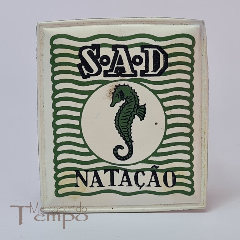 Emblema/Crachá plástico do Sport Algés e Dafundo, Natação