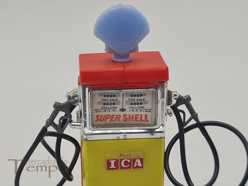 Bomba de gasolina anos 60, Britains, Shell