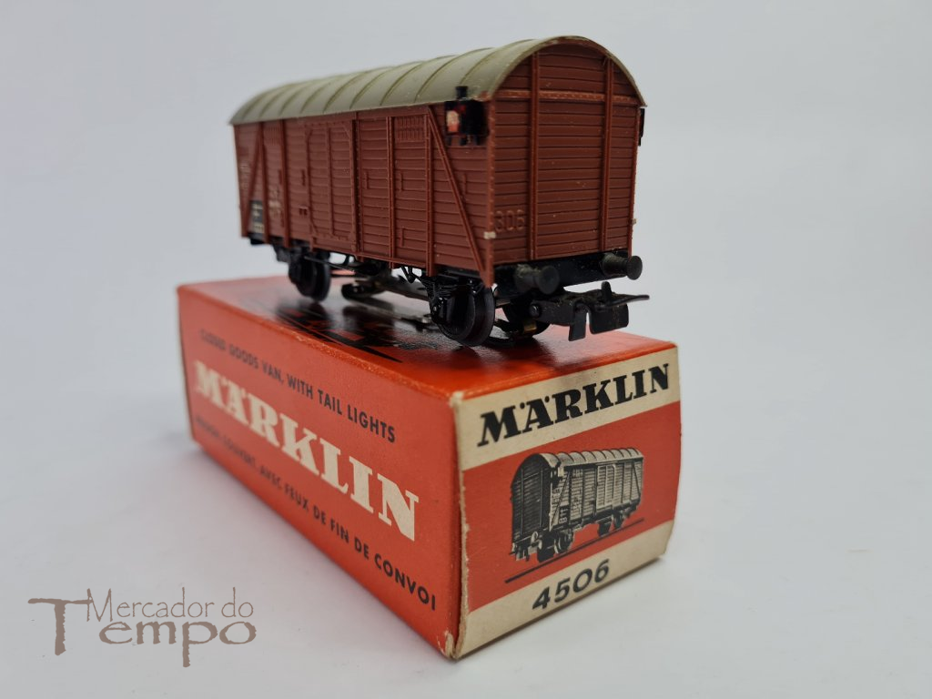 Comboios Marklin - caixa antiga Wagon com Lanternas Ref. 4506