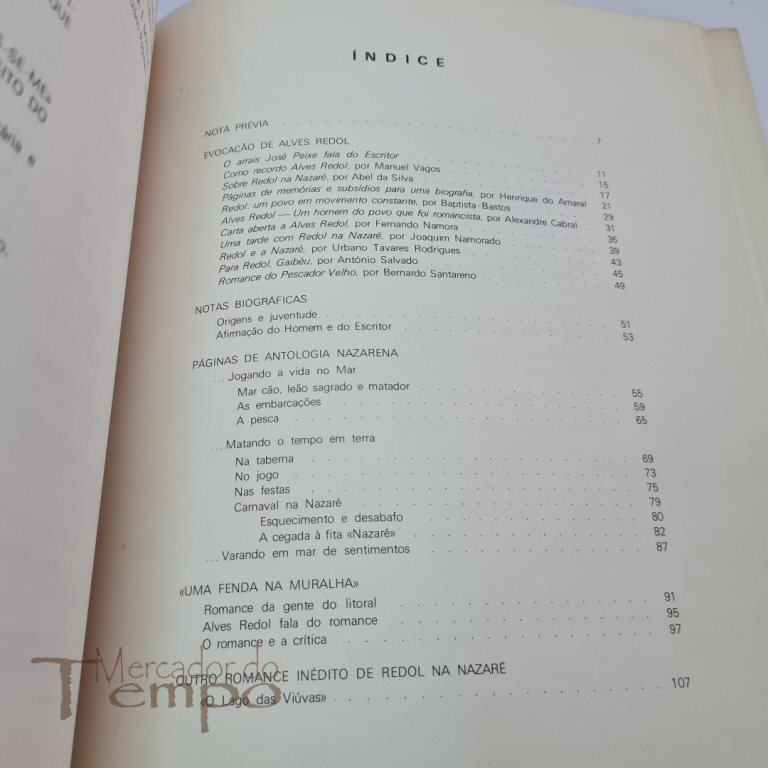 A Nazaré na obra de Alves Redol, 1980