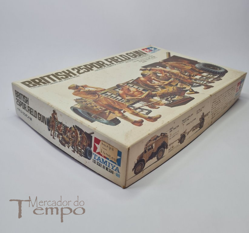 Kit militar 1/35 Tamiya British 25PDR. Field Gun NO.46