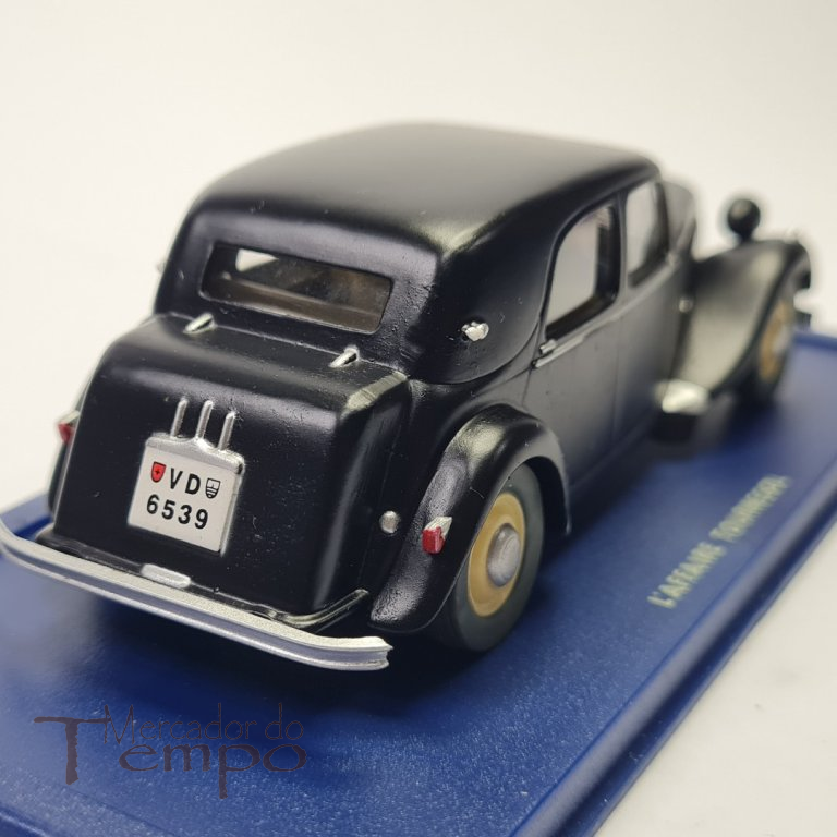 Miniatura 1/43 Tintin, Citroen 15, L'Affaire Tournesol edições Atlas