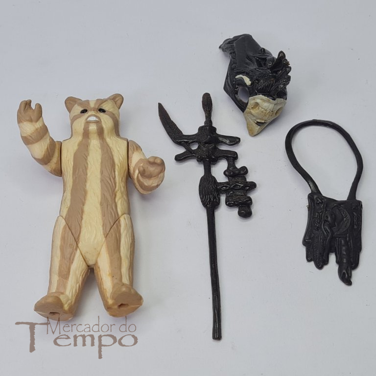 Figura de Star Wars original Logray Ewok Medicine Man