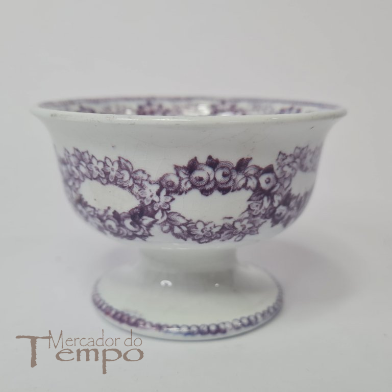 Saleiro em loiça Inglesa Sec.XIX