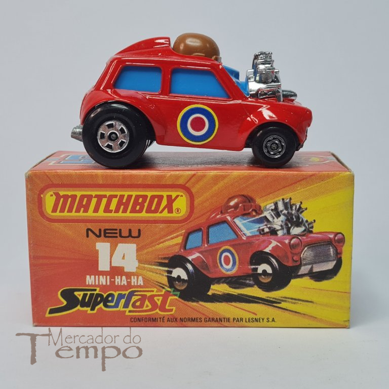 Miniatura Matchbox Mini-Ha-Ha #14 caixa original