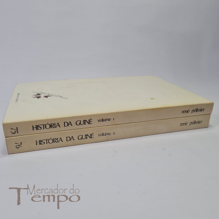 História da Guiné 2 volumes, René Pélissier