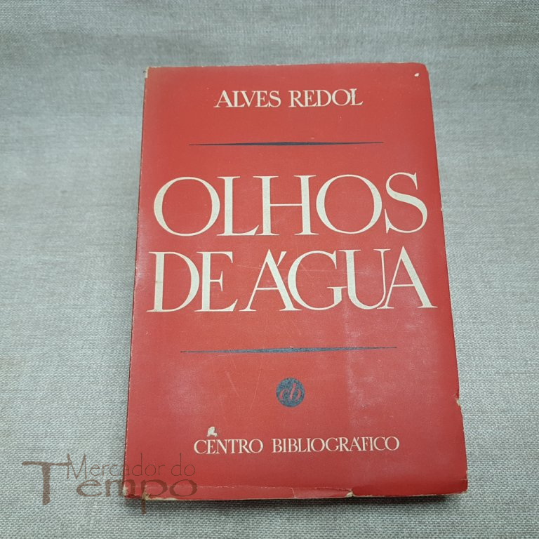  
Alves Redol - Olhos de Água, 1ª edição com ilustrações de Lima de Freitas. Sinais de uso, capa com alguns vincos na parte de baixo. Com 342 páginas.    
