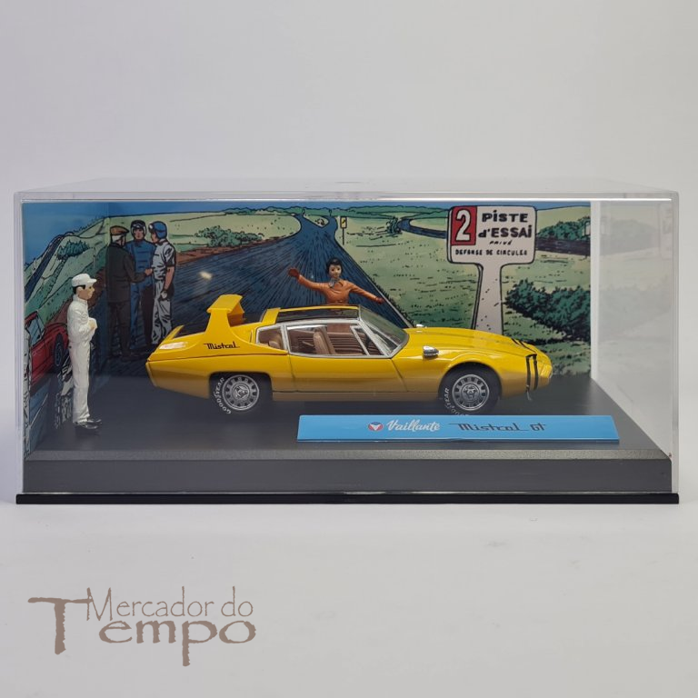 Miniatura 1/43 Michel Vaillant Vaillante Mistral GT, edições altaya