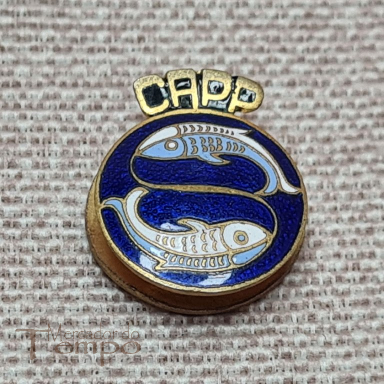 Pin / Abotoadeira esmaltado Clube Amadores Pesca de Portugal