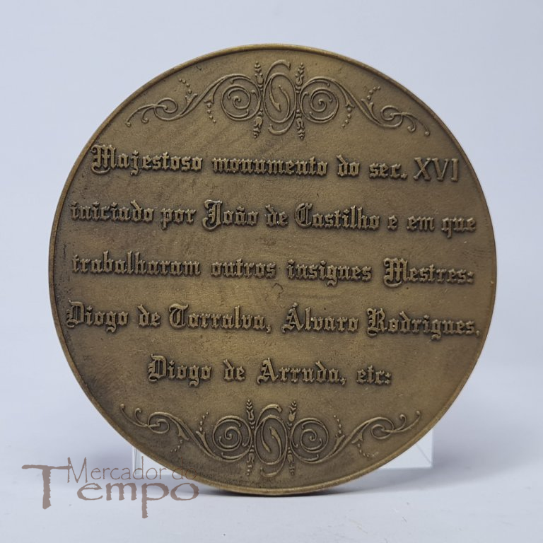 Medalha bronze Convento de Cristo - Tomar