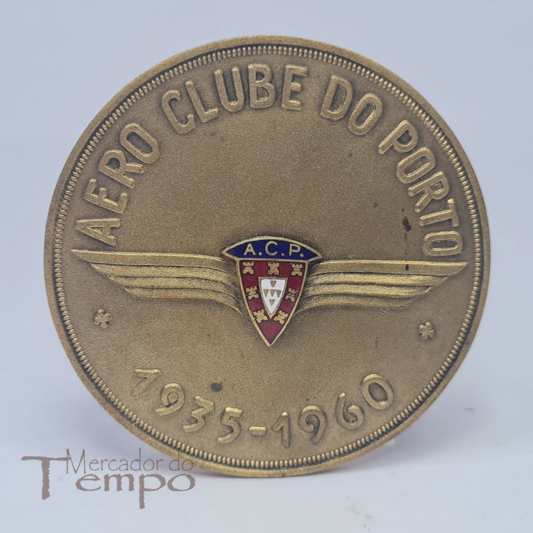Medalha 25 anos 1935-1960 do Aero Clube do Porto
