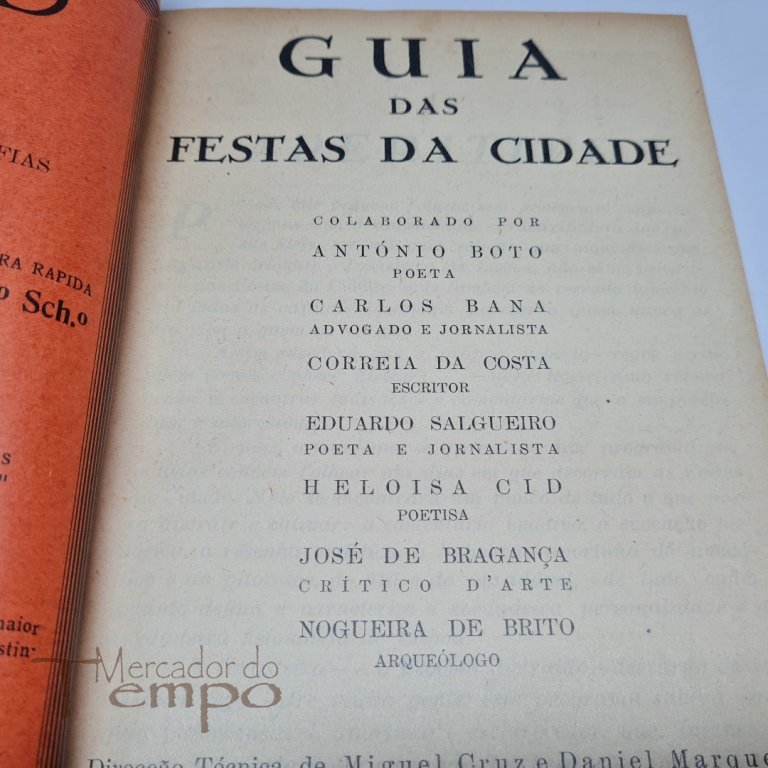 Guia das Festas da Cidade de Lisboa, 1934